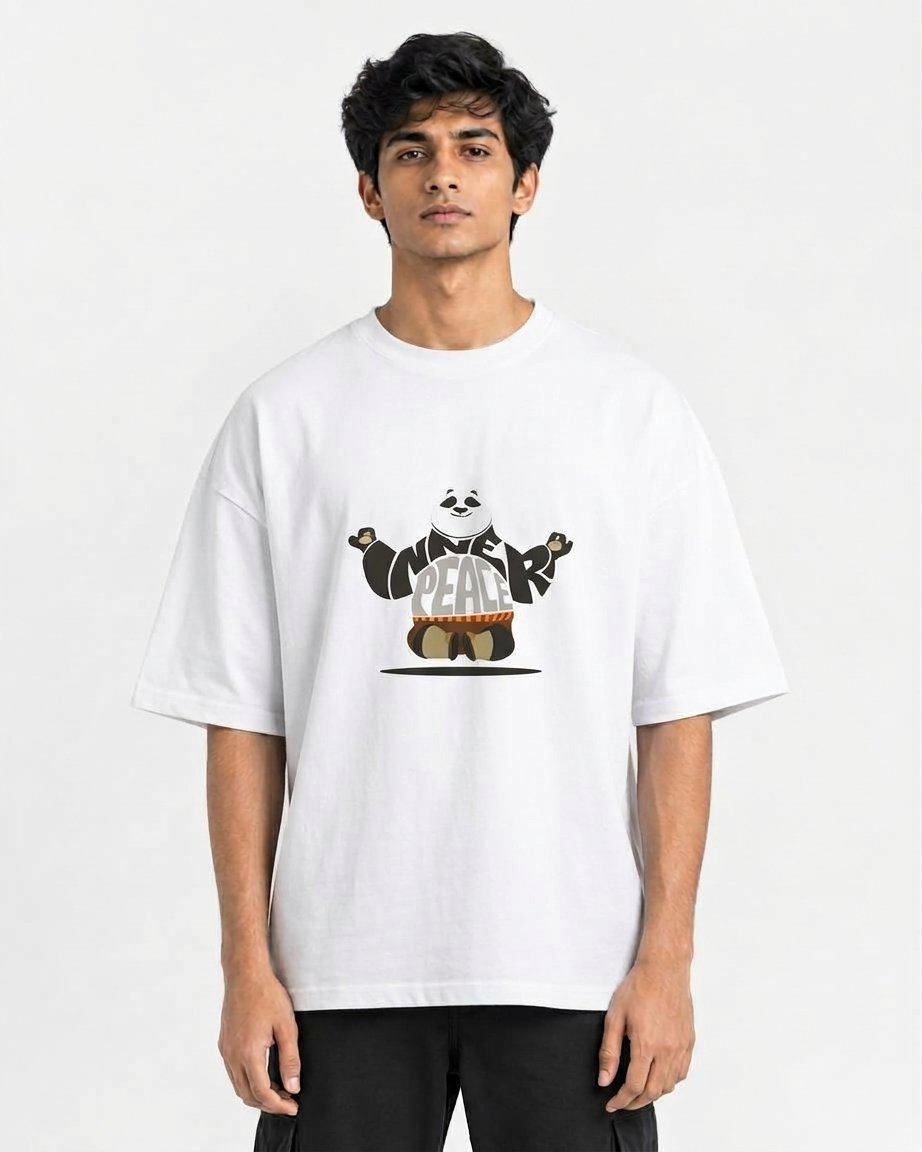 Drop Shoulder T-shirt (Kung Fu Panda)